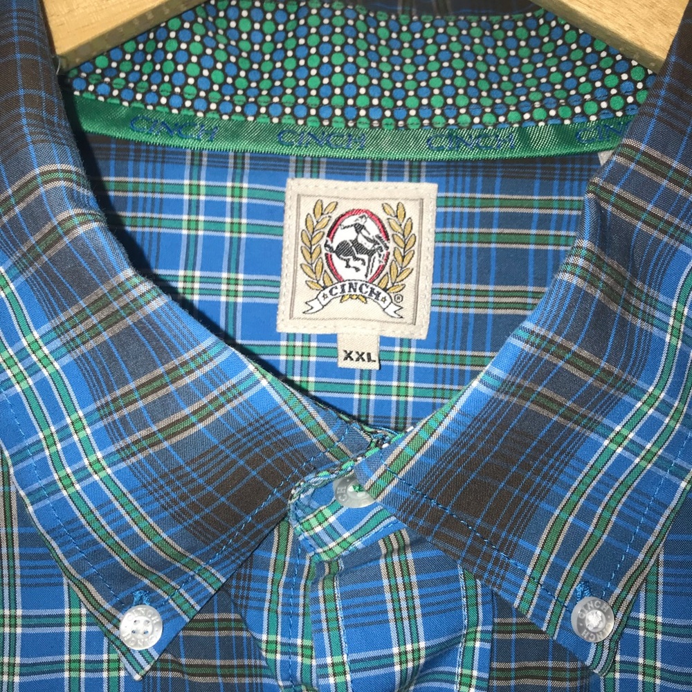 Cinch button down shirt